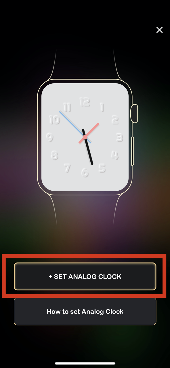 How to Set Analog Clock on Apple Watch? Watch Face+